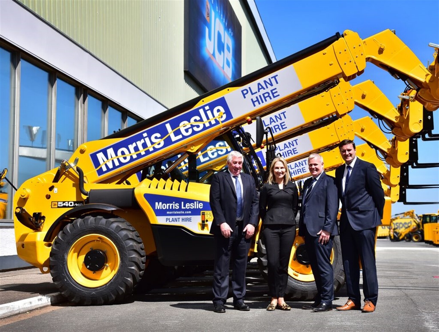 JCB Secures Morris Leslie's Biggest Ever Loadall Order