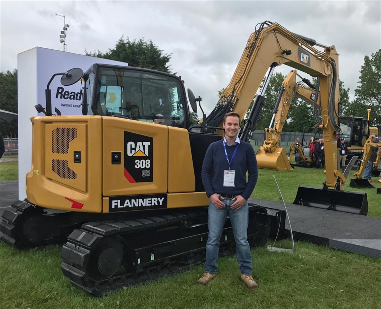 Multi-Million Pound Deal for Finning as Flannery adds Next Gen Excavators to the Fleet