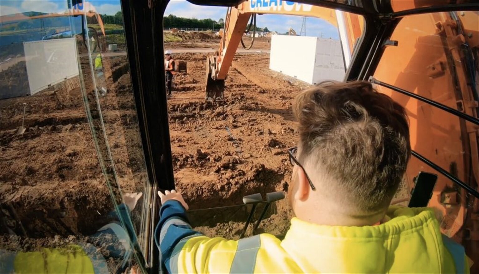 A Digger Drivers Day in 3.5 Minutes