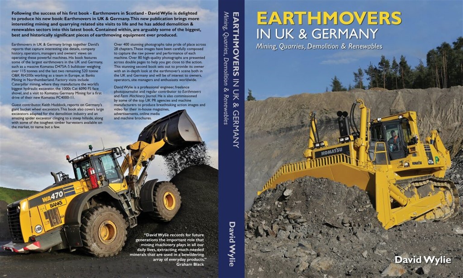 Construction Machinery author David Wylie prepares to release new Earthmoving and Mining book in 2019