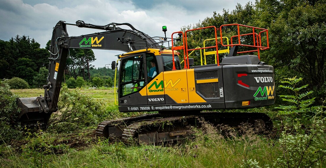 Volvo excavators delivered