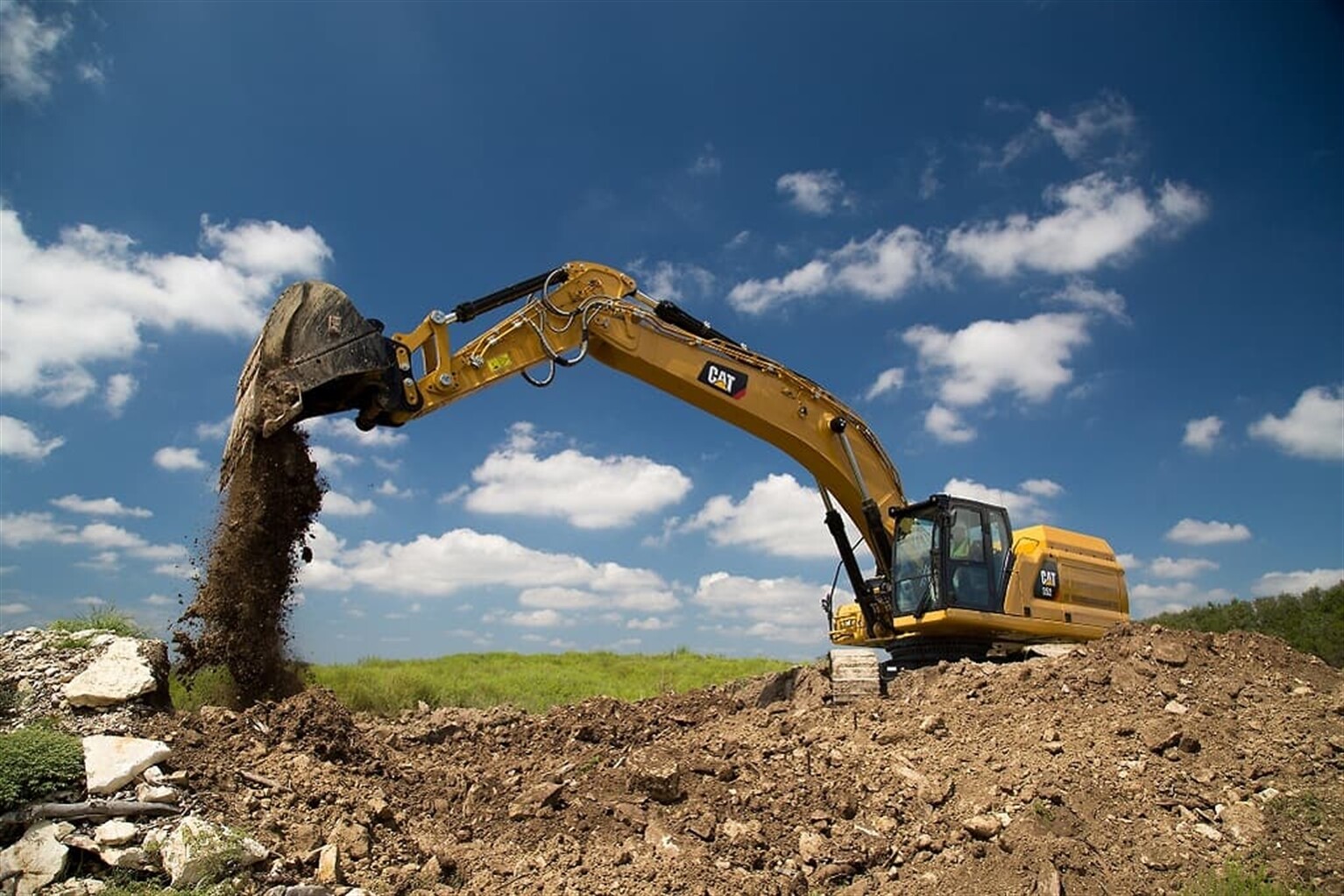 Covers are off Cats Next Generation 50-tonne Class Excavators