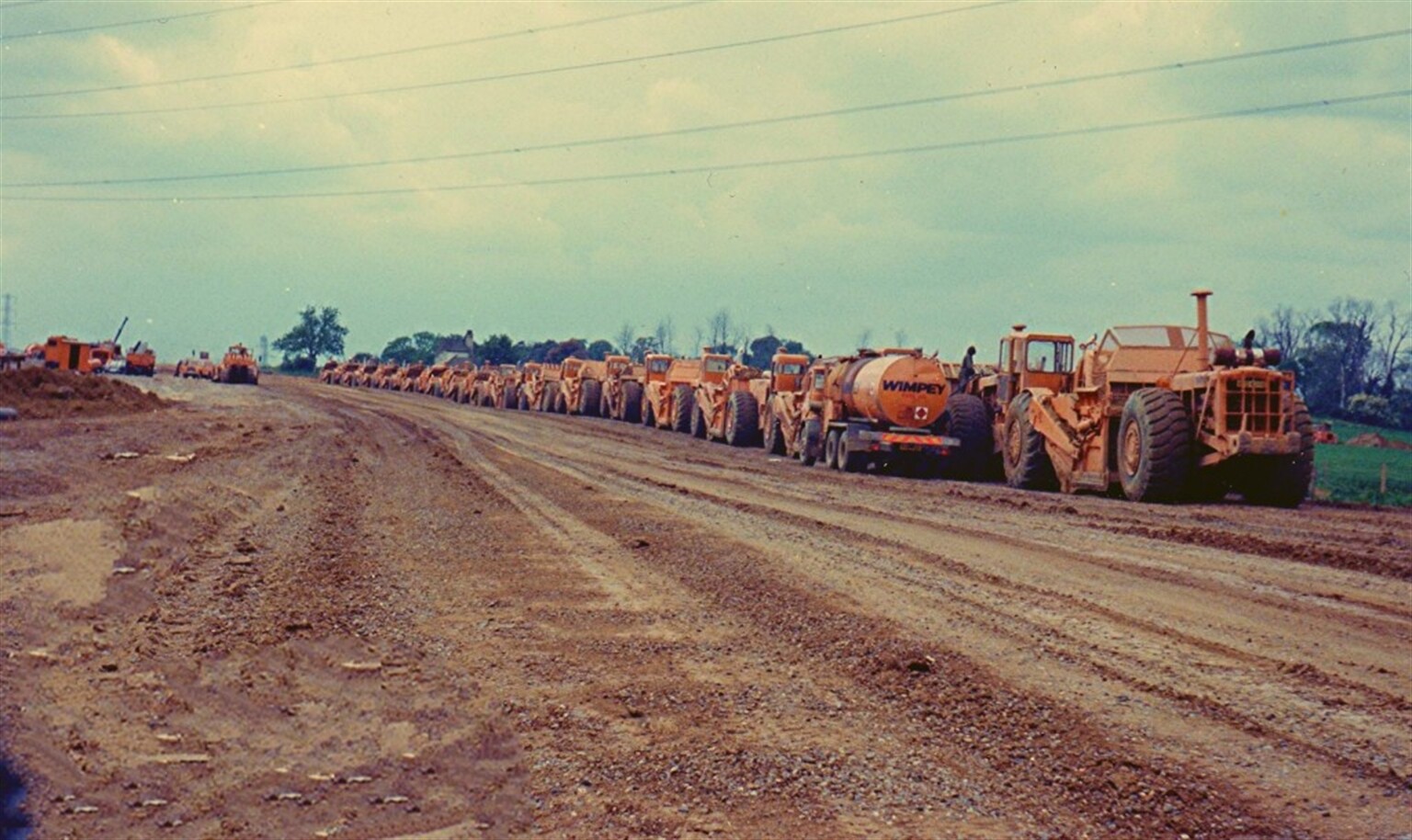 Wimpeys largest scraper fleet remembered