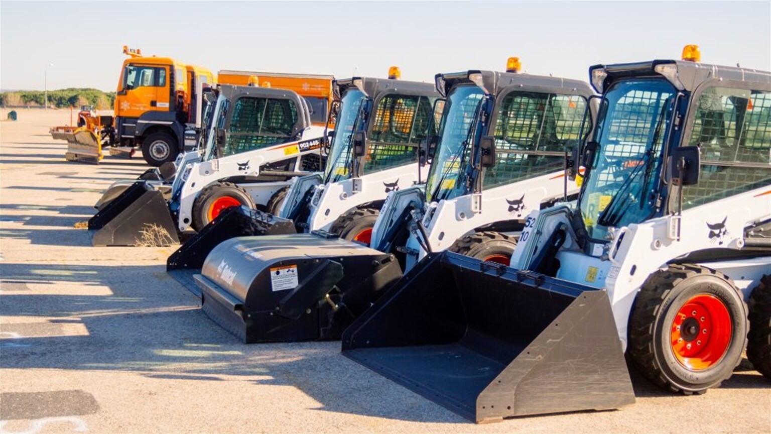 Madrid Airport Gears up for Winter with new Bobcat's