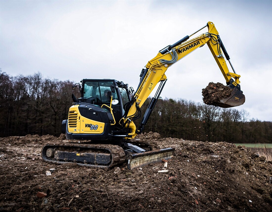 New-design Yanmar excavator