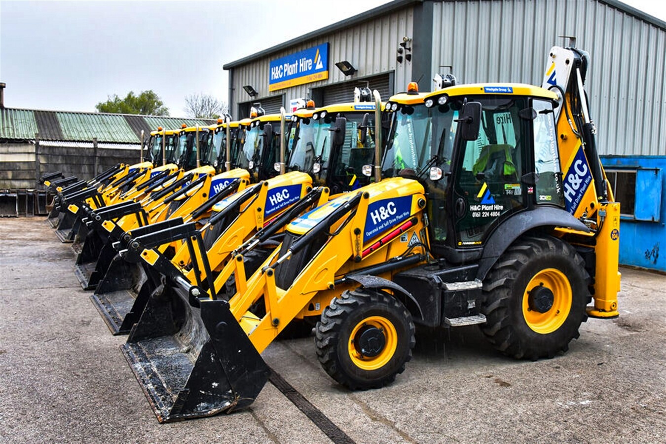 20 JCBs for H&C Plant Hire