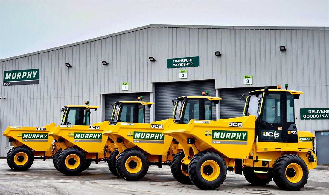 25 JCB dumpers for Murphy Plant