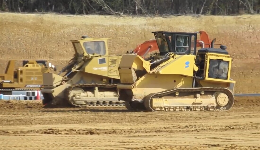 German Inspired Scrapedozers at work in Japan