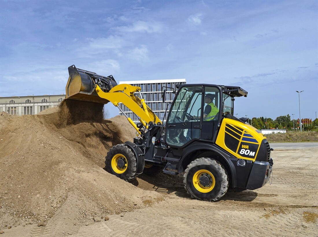 New Komatsu WA80M-8 wheel loader