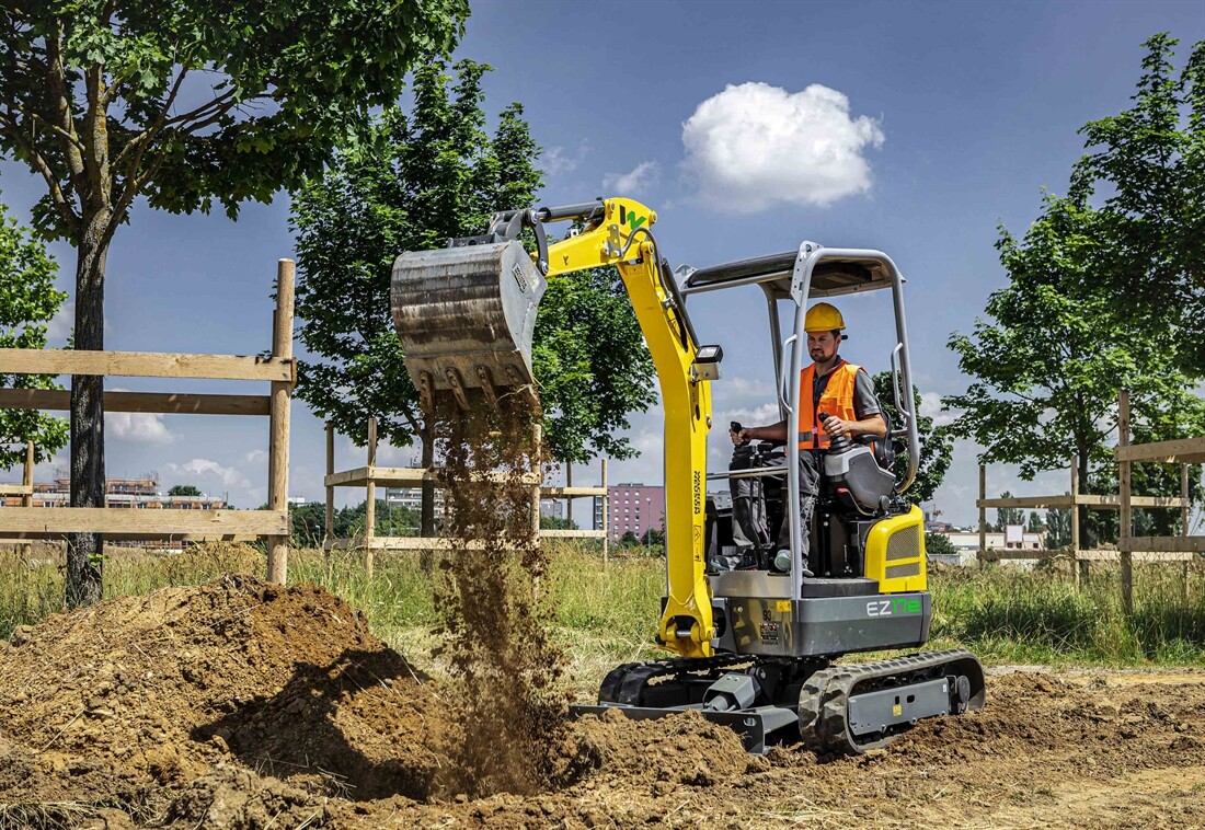 Award for Wacker Neusons first electric mini-excavator