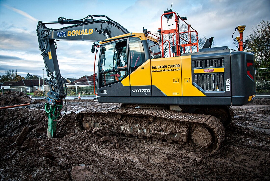 Volvo excavators get Trimble GPS