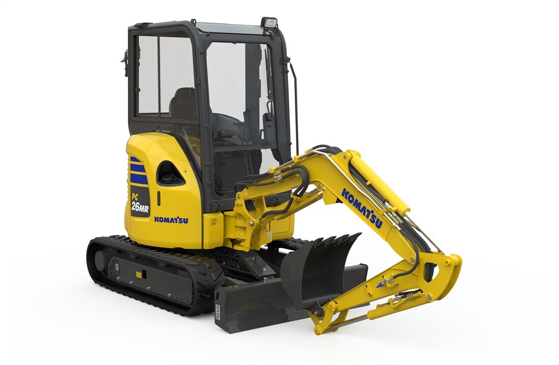 New Komatsu mini-excavators