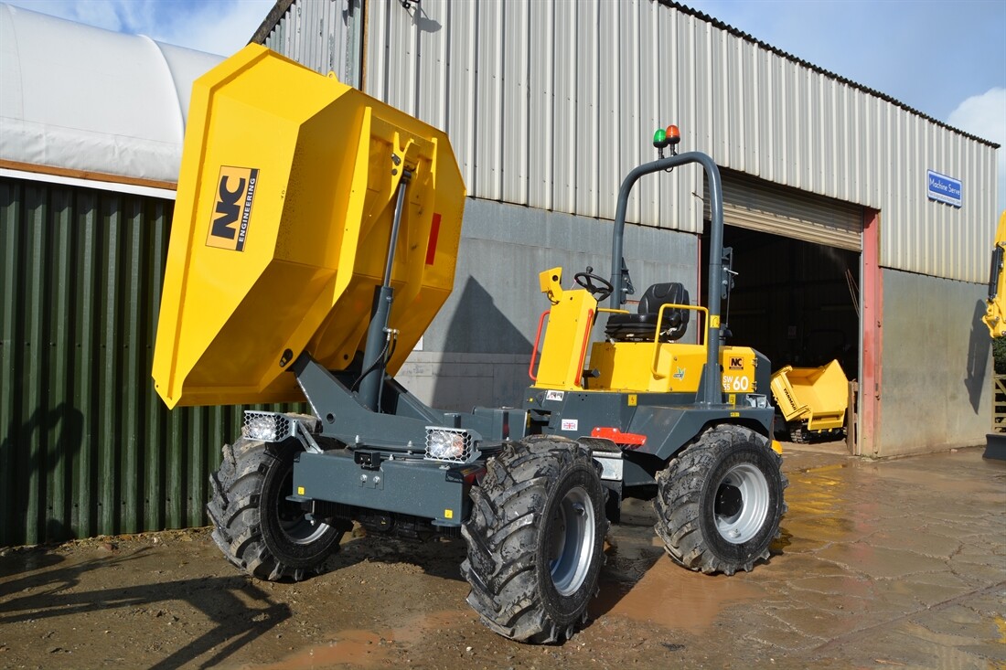 Fresh New Look & Design for NC Engineering Site Dumper