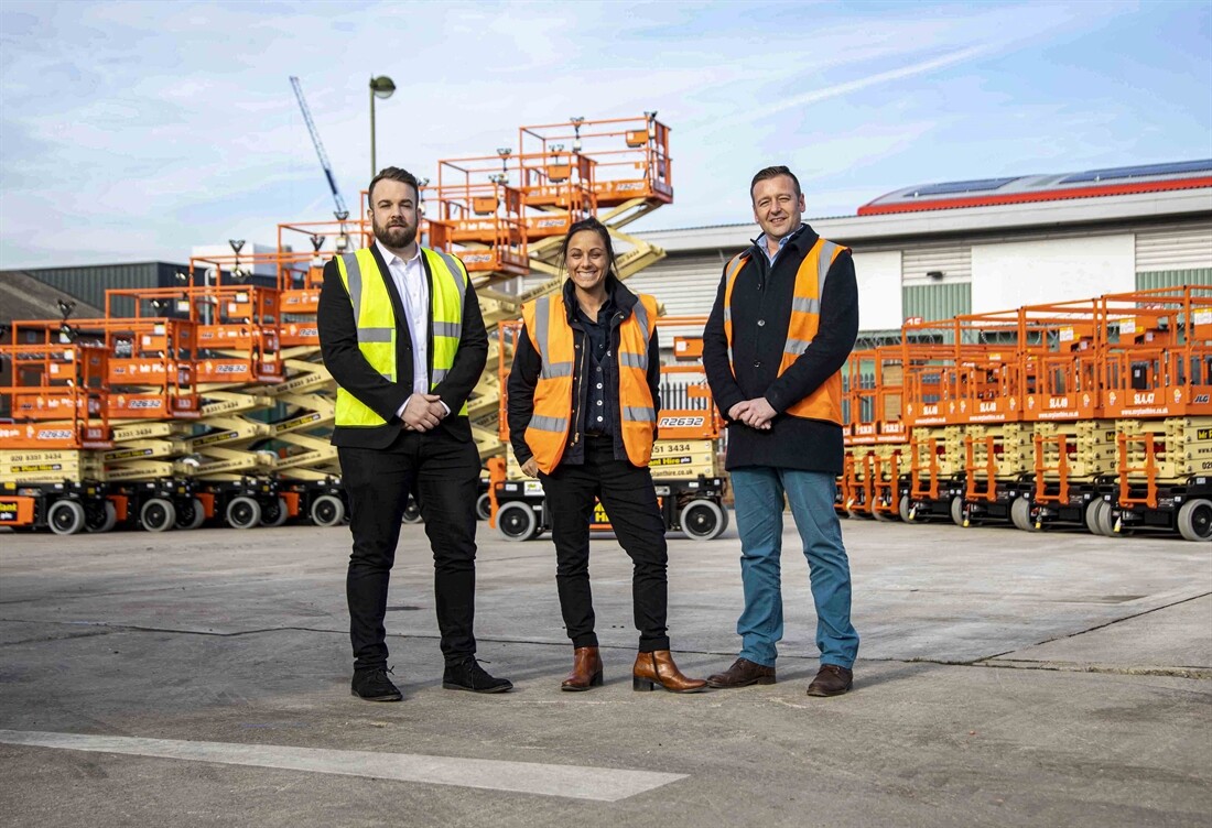 JLG scissor lifts for Mr Plant Hire