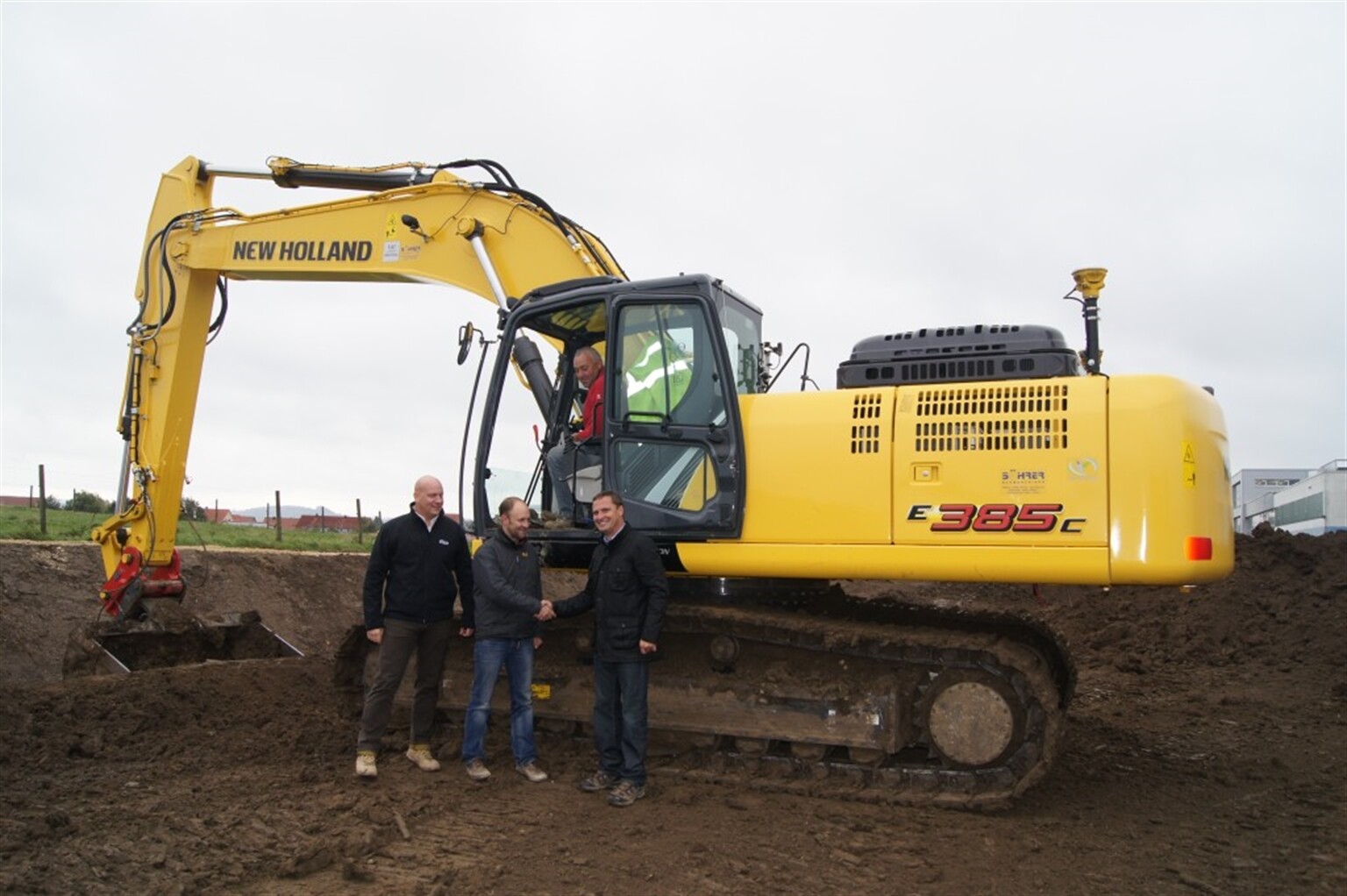 New Holland E385C & Trimble 3D are the key to top performance
