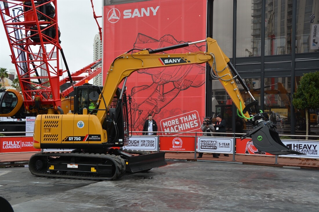 Diggers Conexpo Highlights: Sany Puts on a Dancing Digger Show