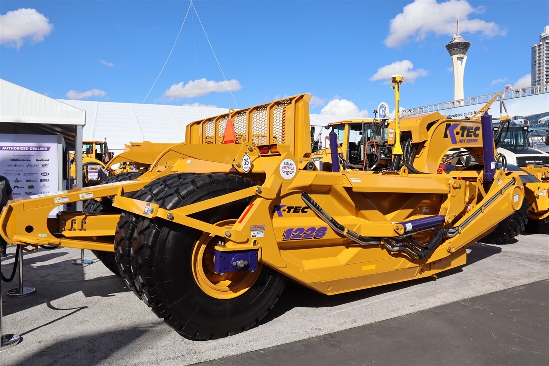 New K-Tec Scraper Model Launched at Conexpo 2020