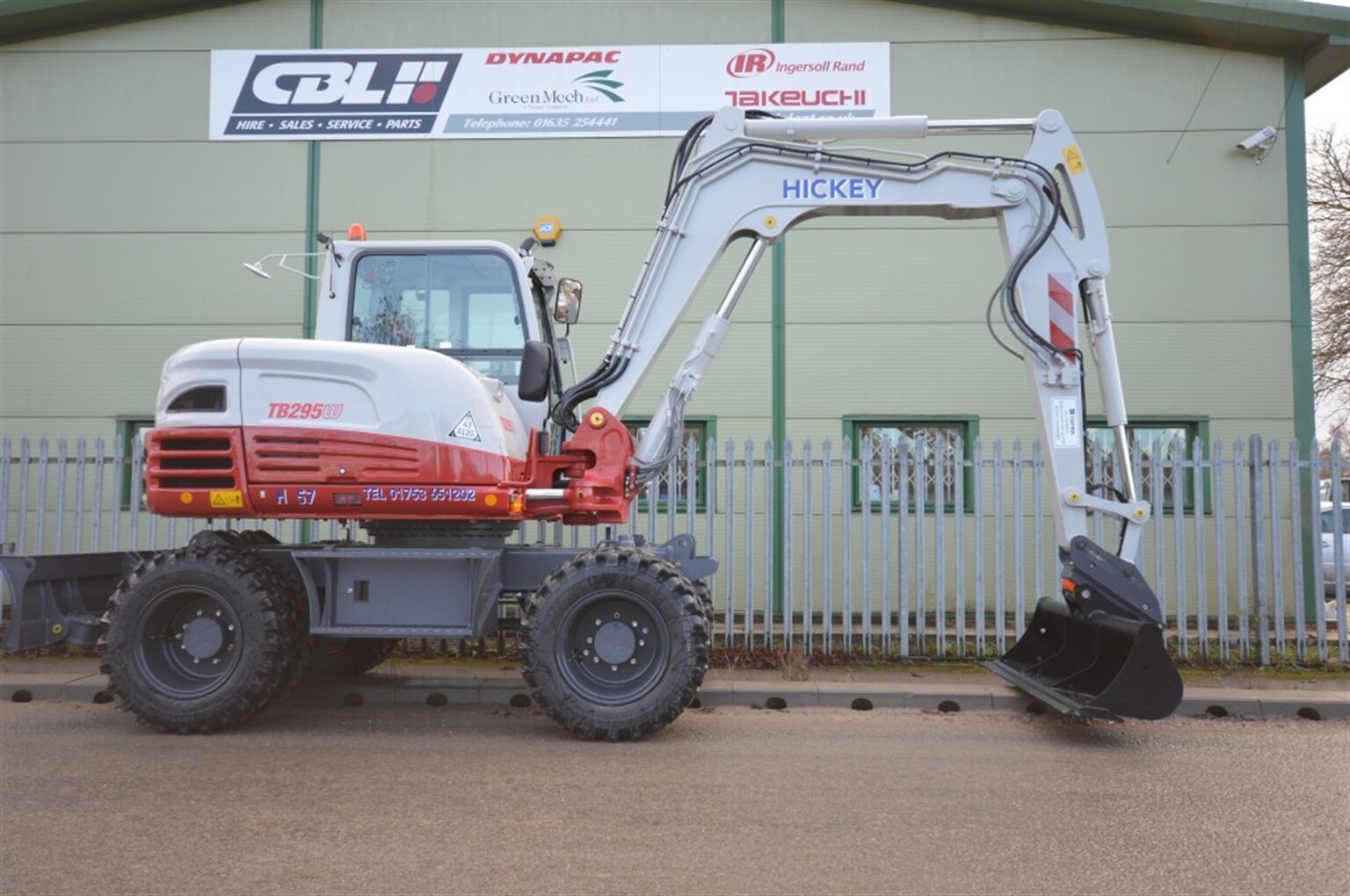 Twin Takeuchi's for Hickey Plant Hire