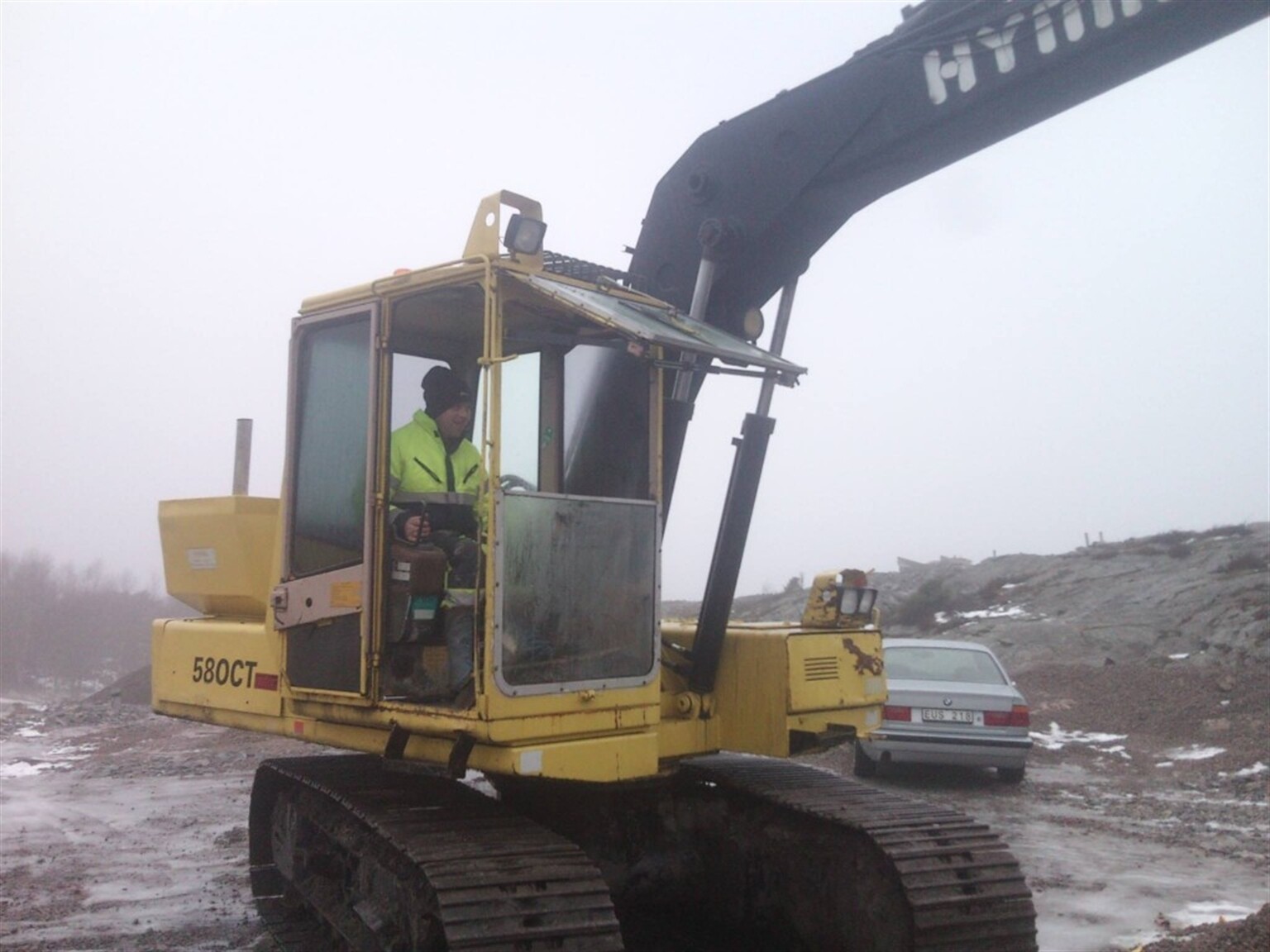 Scandinavian Hymac still puts in a good days work (Blog Post Re-Visited)