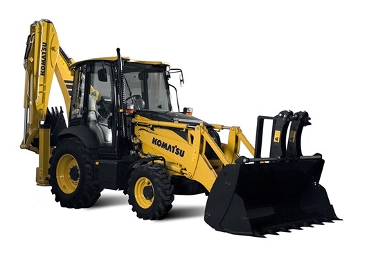 New Komatsu Backhoe