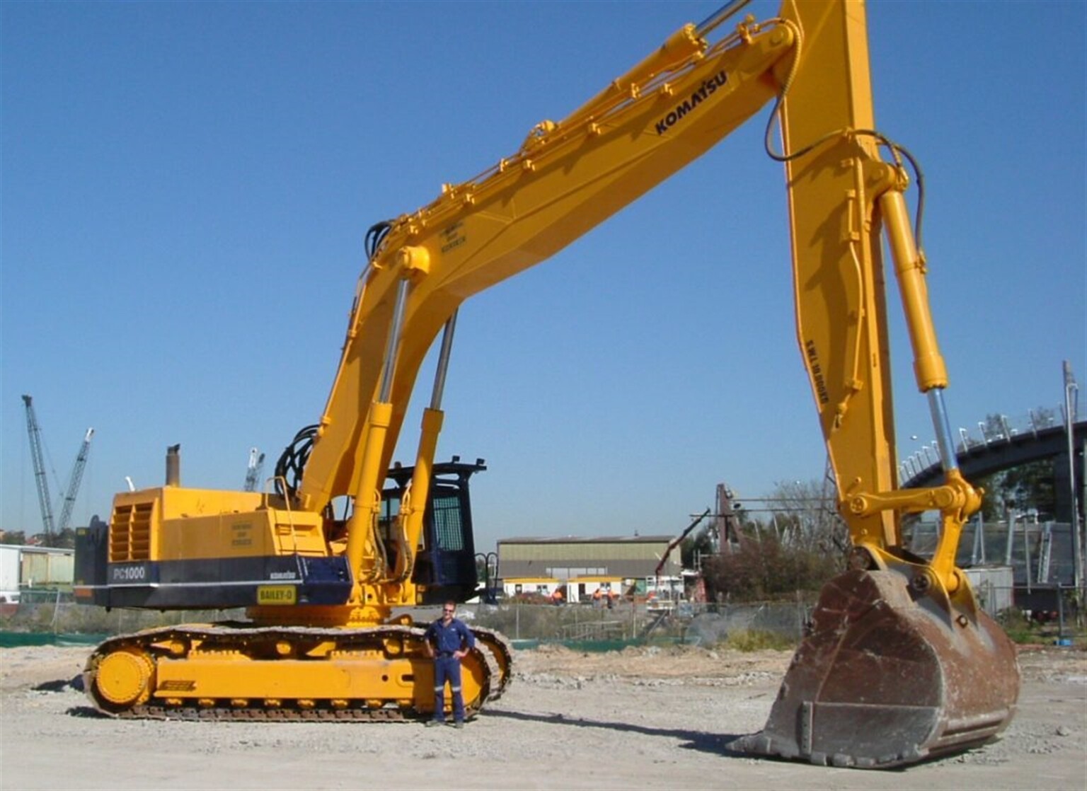 Big Komatsu PC1000 remembered (Blog Re-Visited)