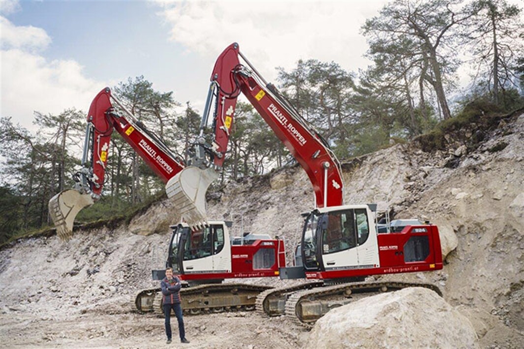 Prantl invests in three new Liebherr excavators