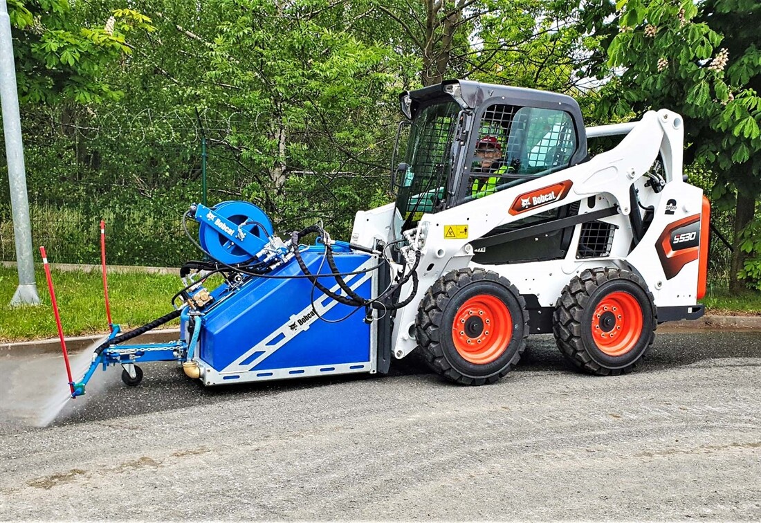 New Bobcat pressure washer attachment