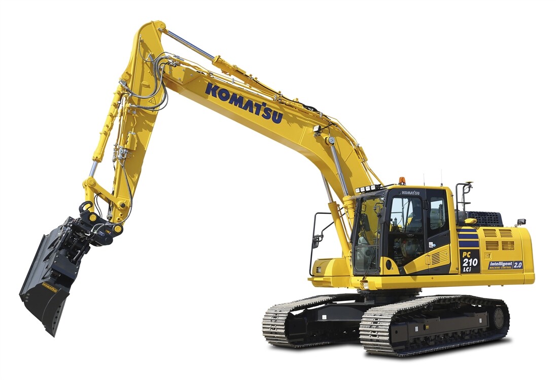 New Komatsu excavators