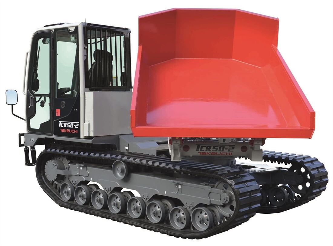 Takeuchi tracked dumper returns