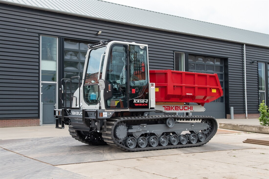 Takeuchi rolls out its latest Tracked Dumper Upgrade