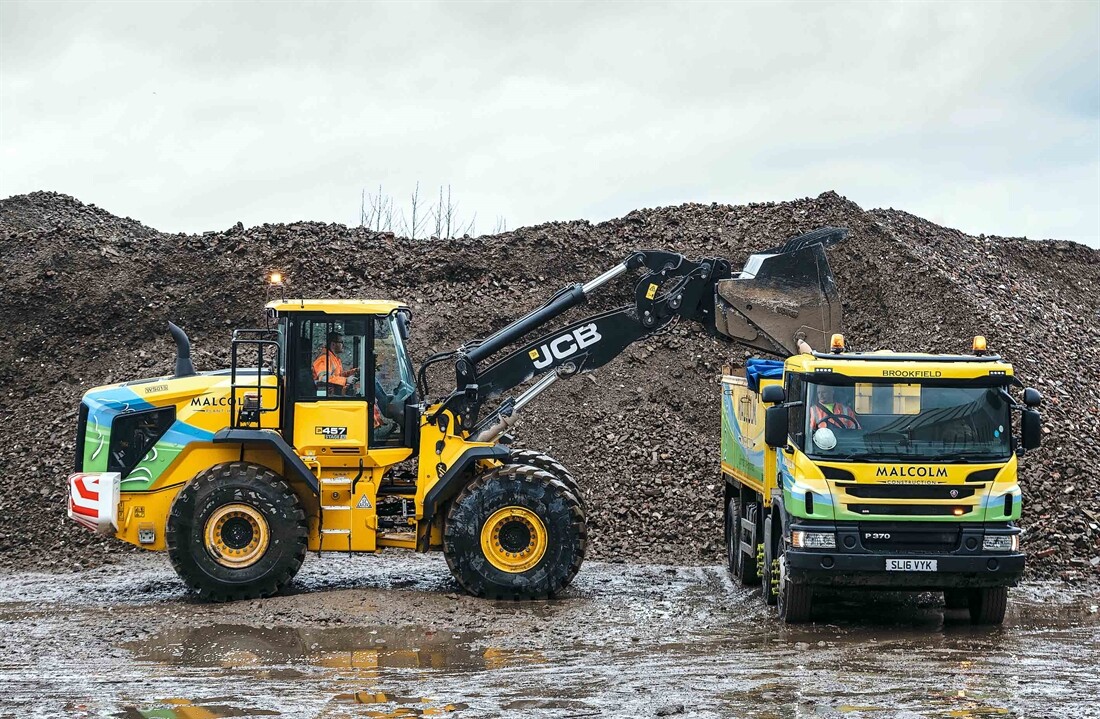 First Stage 5 JCB 457 in Scotland