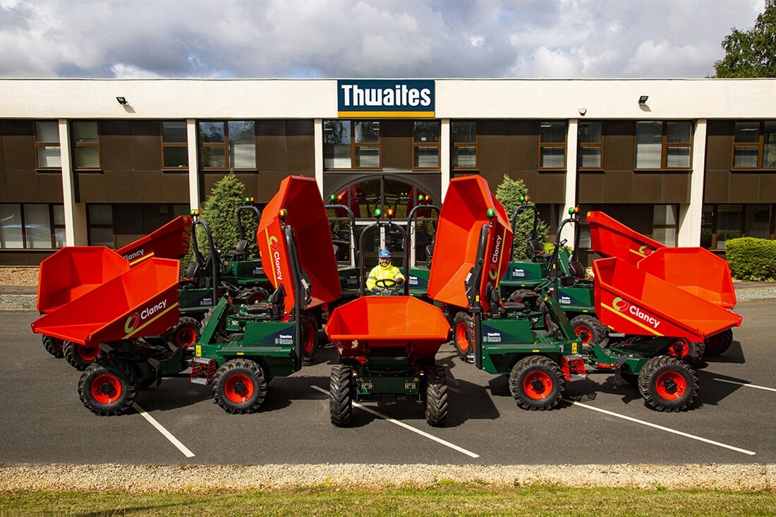 Clancy buys fleet of Thwaites dumpers