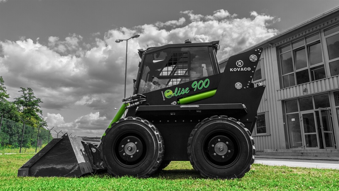 Electric skid-steer loader arrives in UK