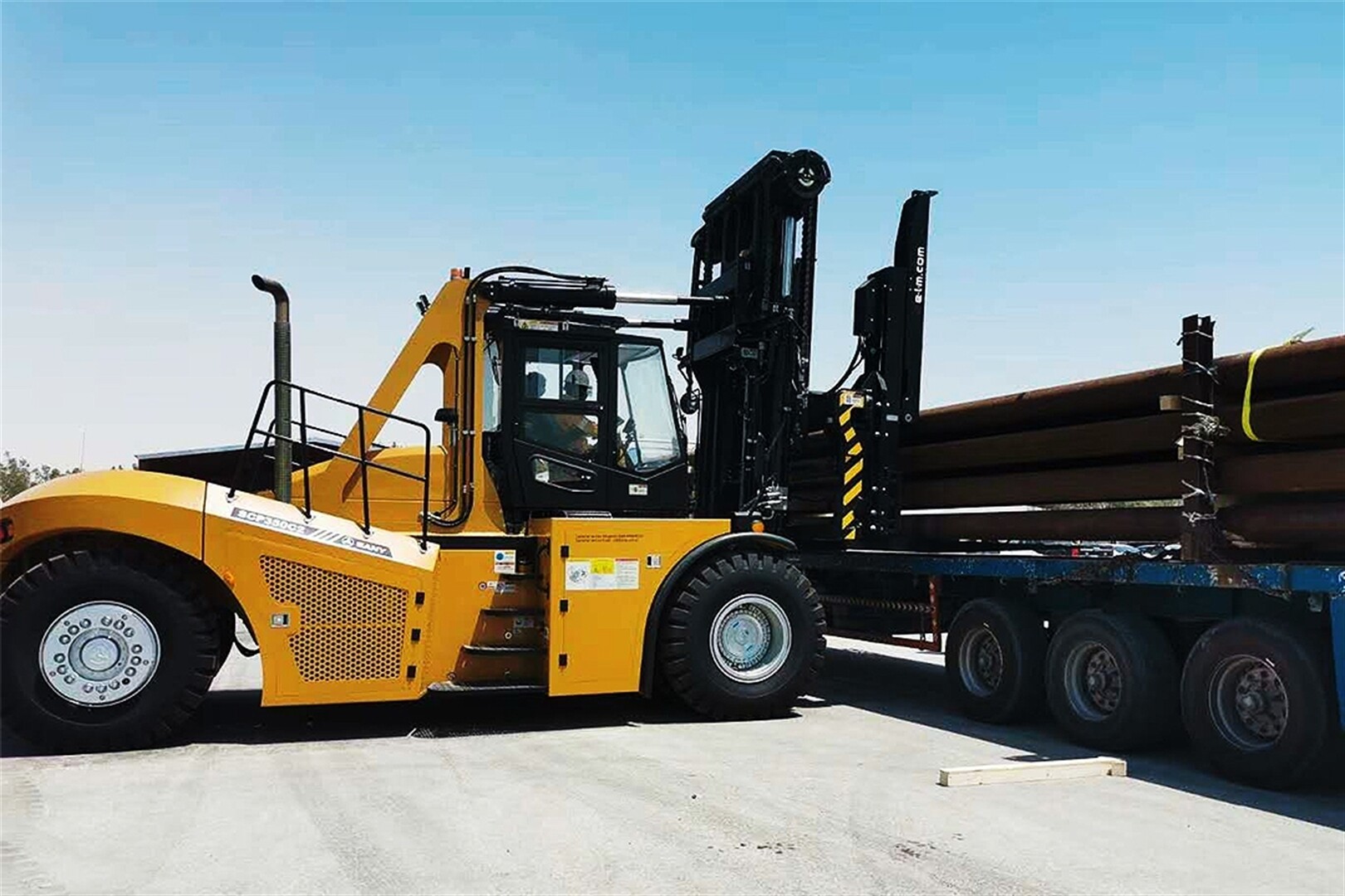 Sany forklifts in Saudi Arabia