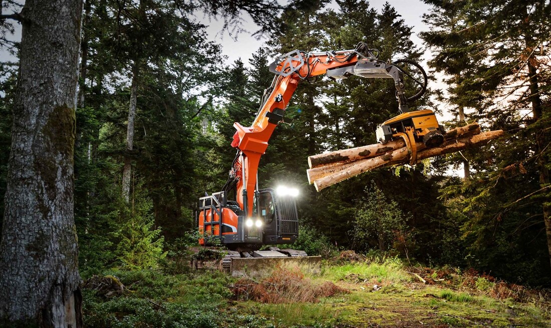 Doosan excavator conversion