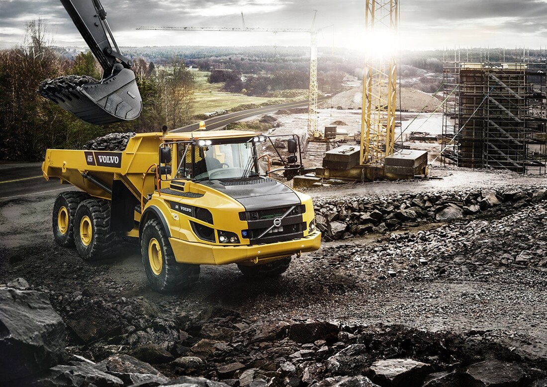 New Volvo A25G haulers for Ken Pink