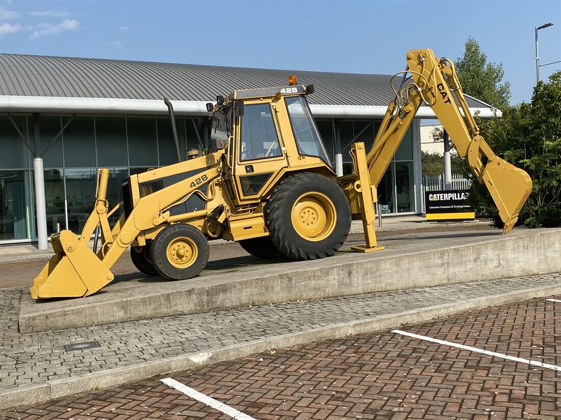 British Built Cat Backhoe Keeps Evolving