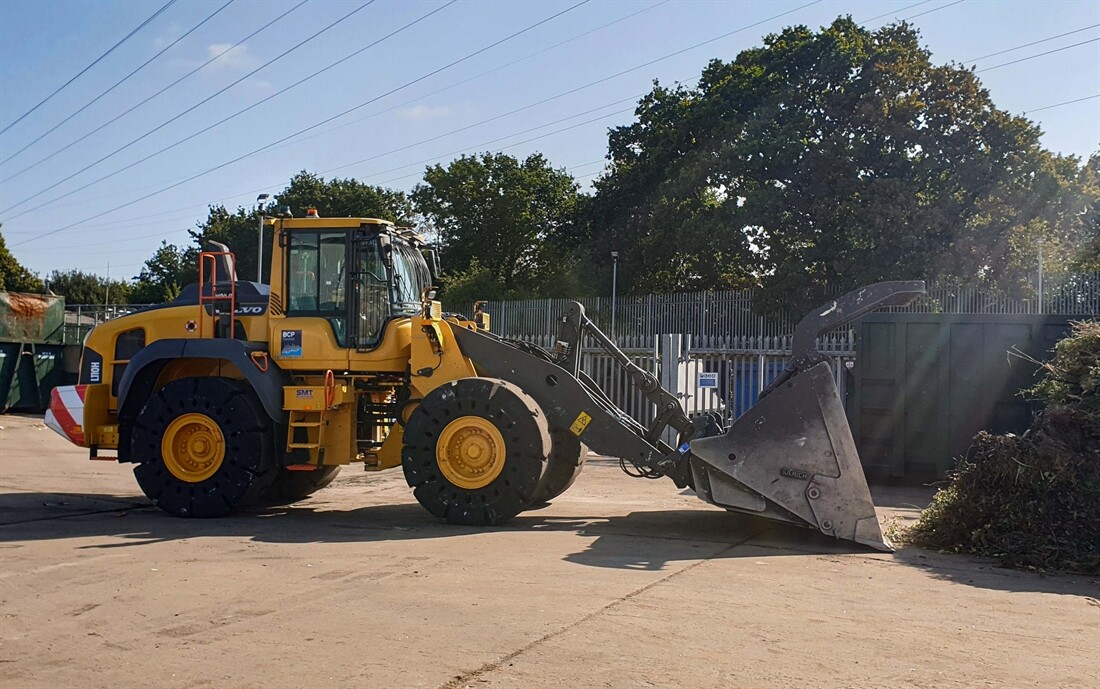 Bespoke Volvo loading shovel