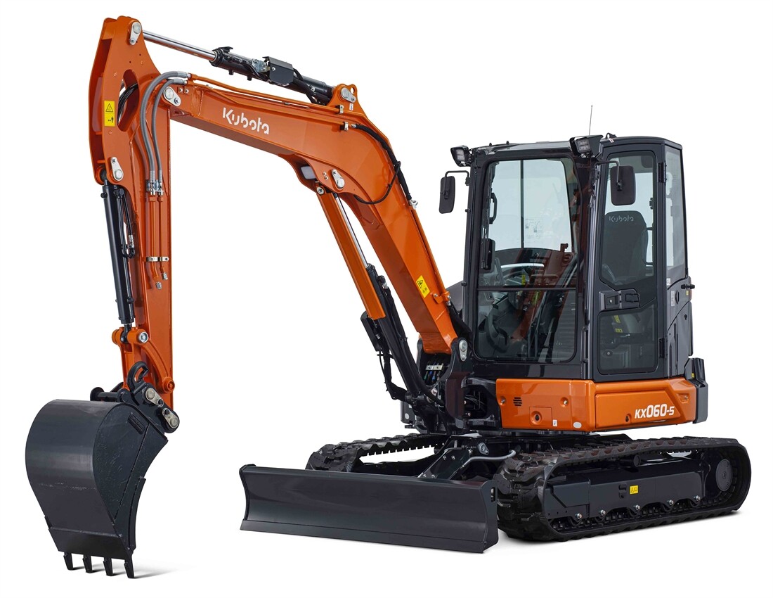 Kubota mini-excavators are hot property