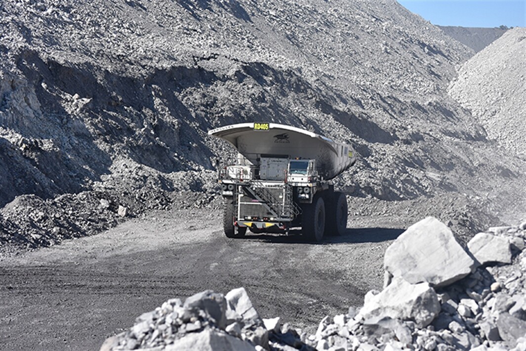 Five Liebherr T 264 trucks go to work Down Under