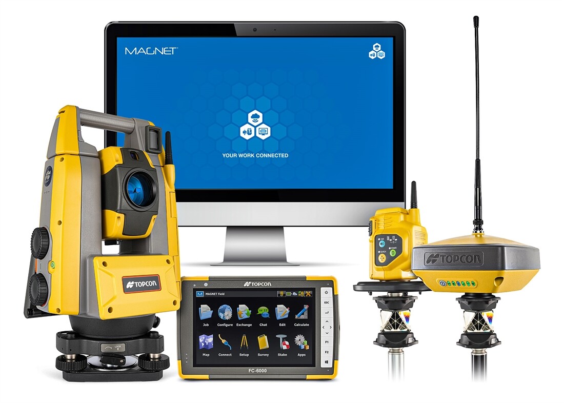 New Topcon stations