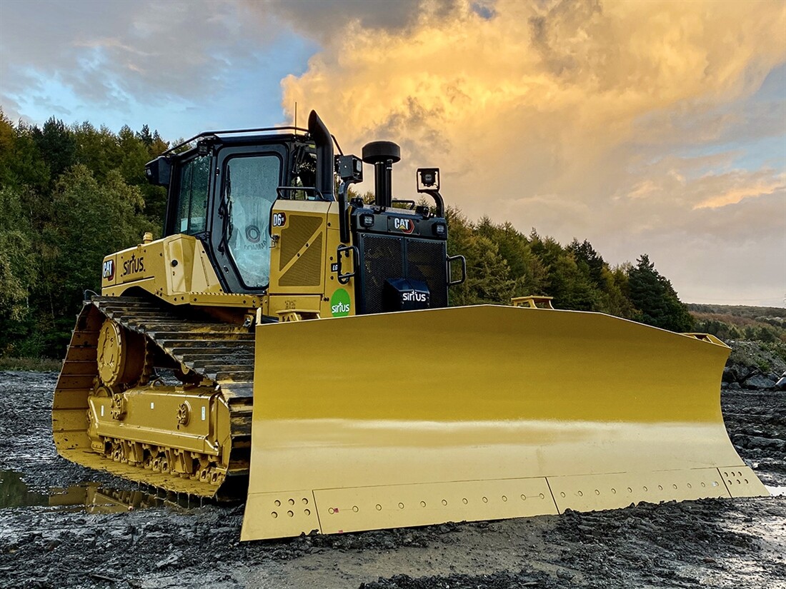 Electric Cat D6 XE joins Sirius fleet