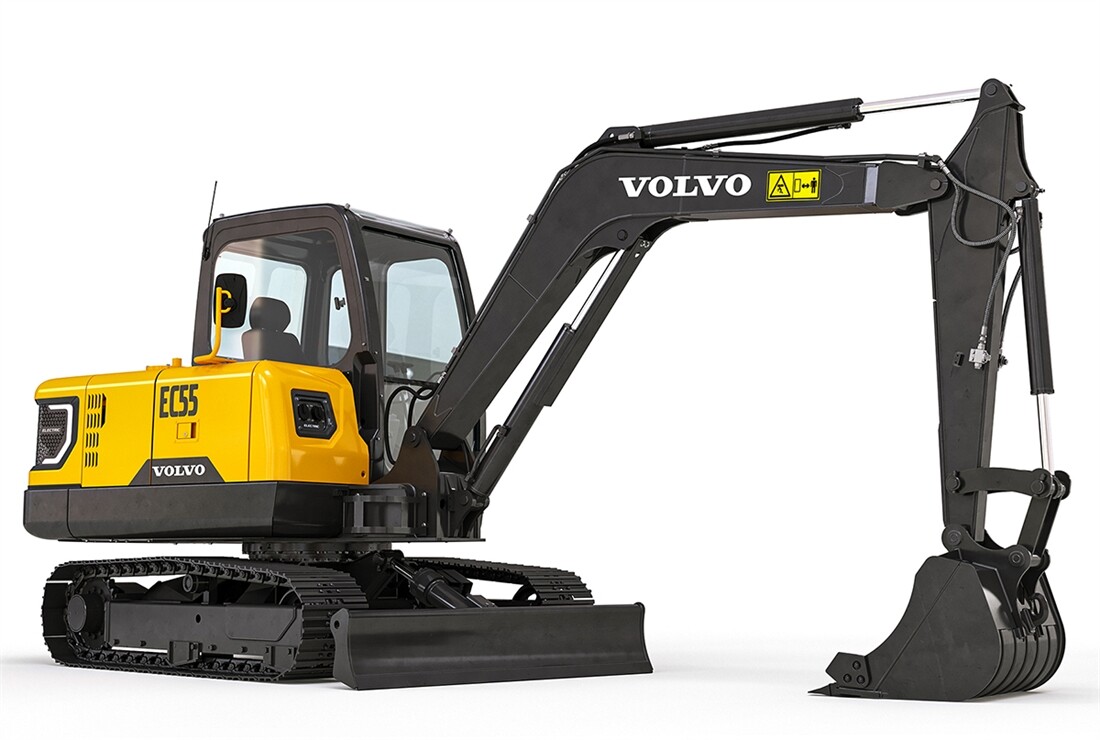 Volvo develops electric digger for Chinese market