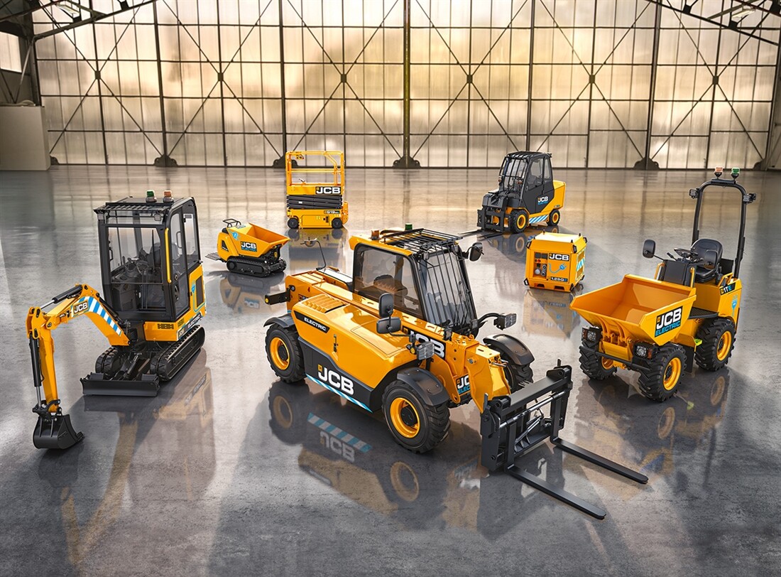 New electric JCB compacts