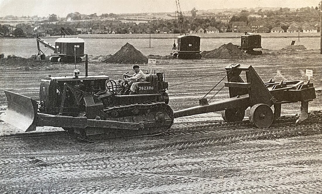 Bulldozer School in the Good Old Days