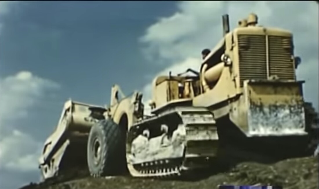Building the M1 (Archive footage)