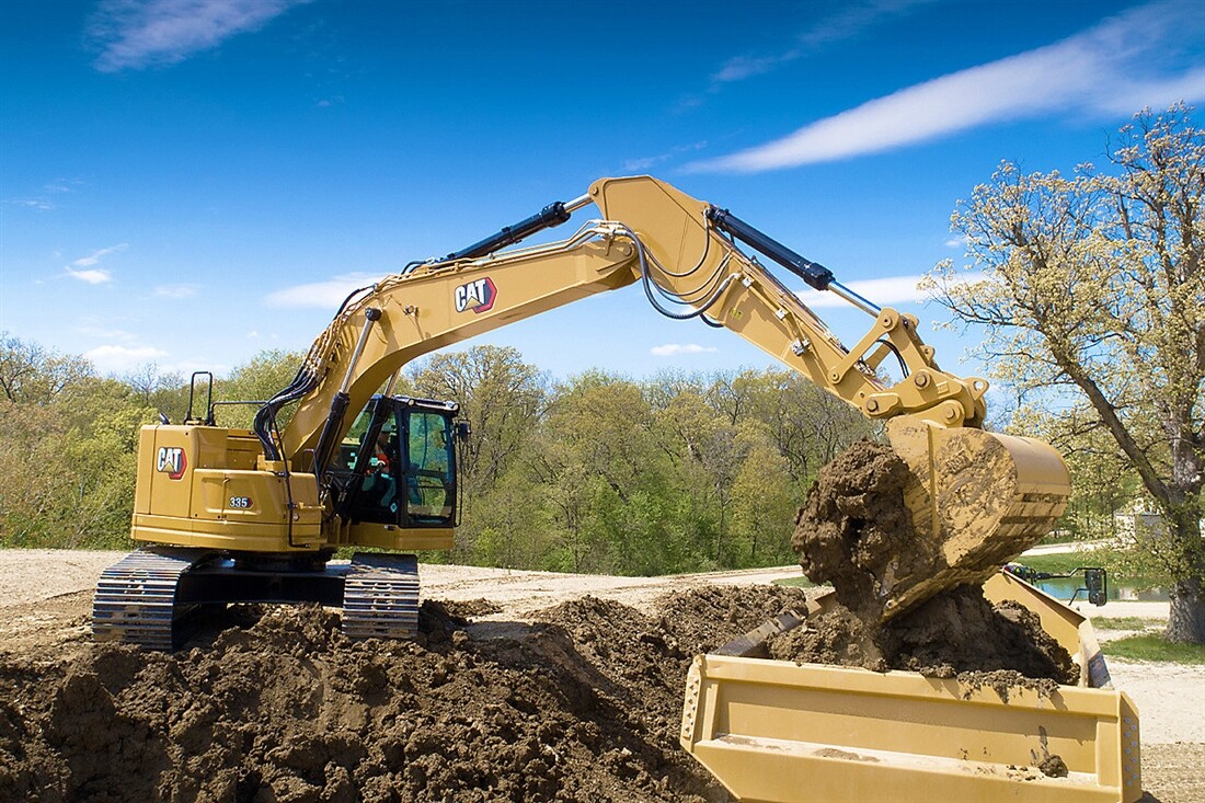 New Cat 335 excavator