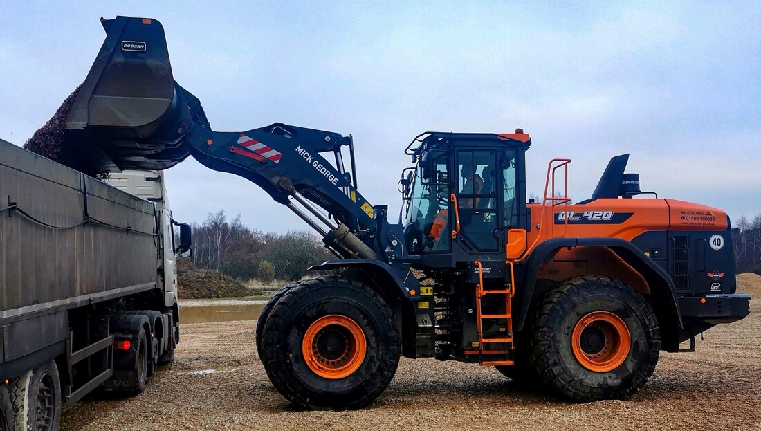 Mick George bags UKs first Doosan DL-7 loaders