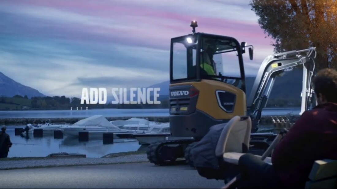 Silence is Golden with Volvos ECR25 Electric