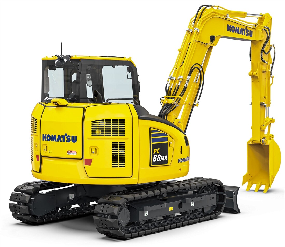 New Komatsu PC88MR-11 midi excavator